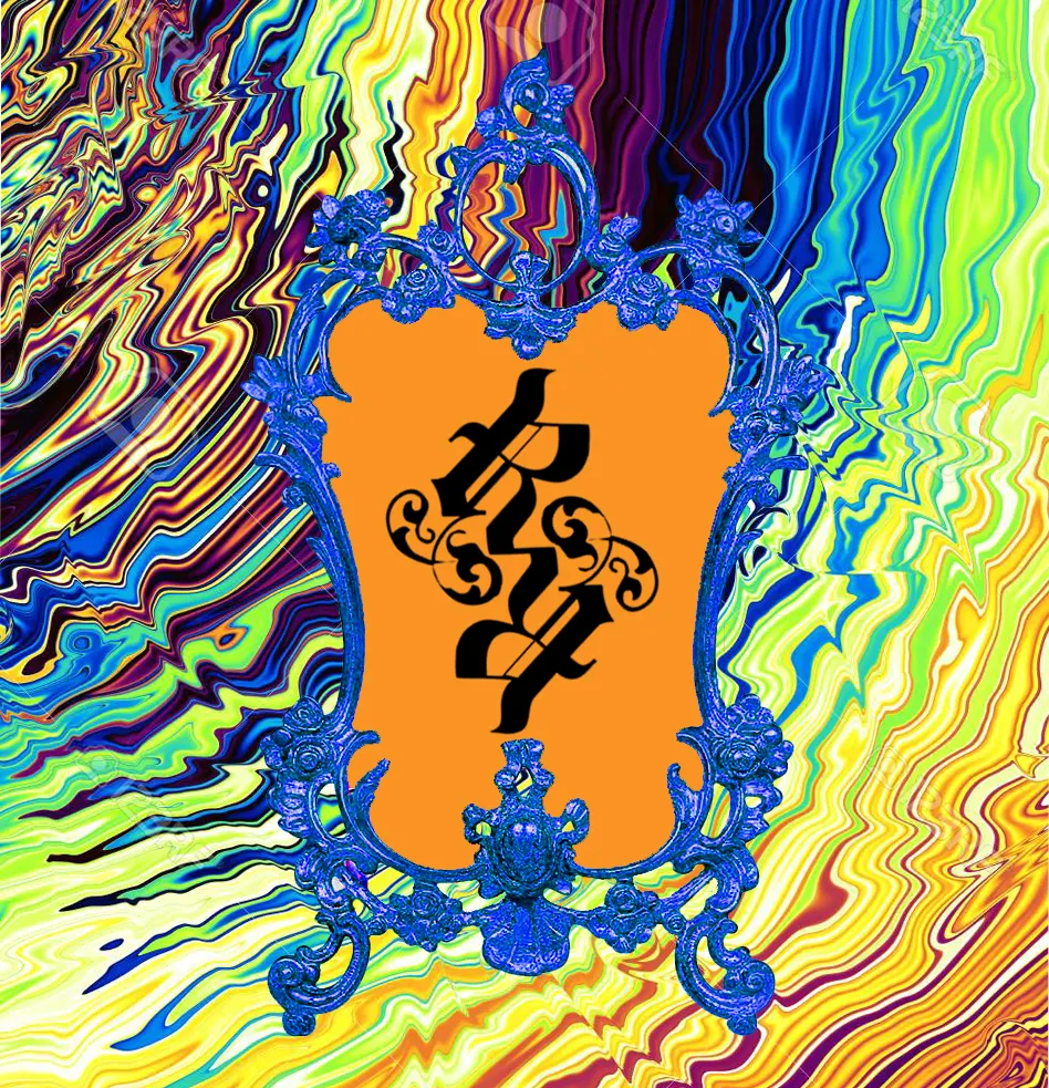 Radical Renaissance emblem in an ornate frame